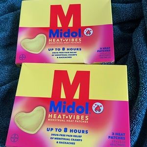 Midol heating patches